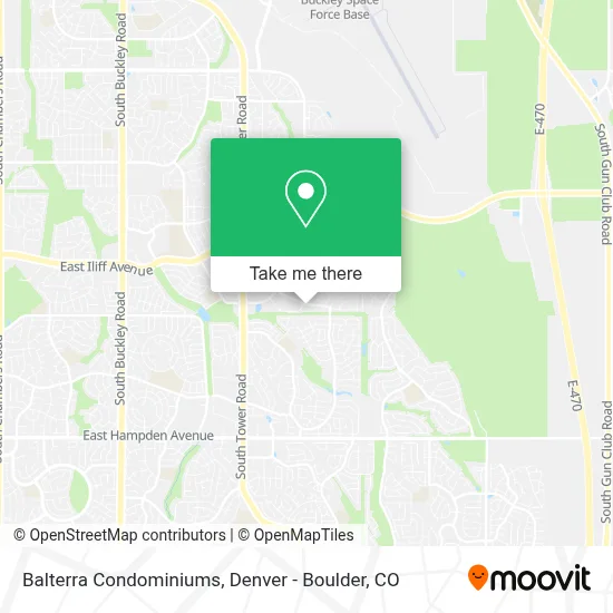 Balterra Condominiums map