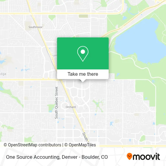 One Source Accounting map