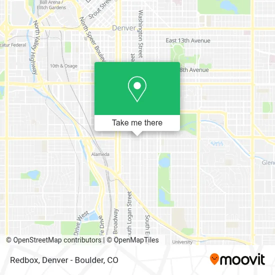 Redbox map