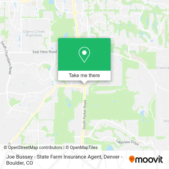 Joe Bussey - State Farm Insurance Agent map