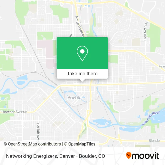 Networking Energizers map