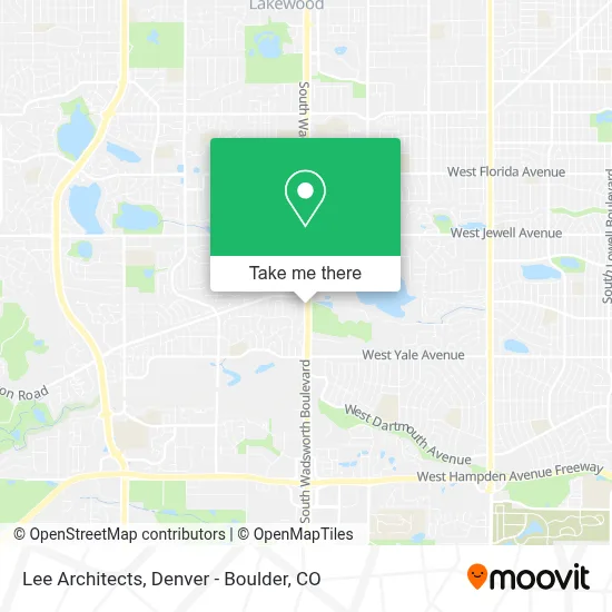 Lee Architects map