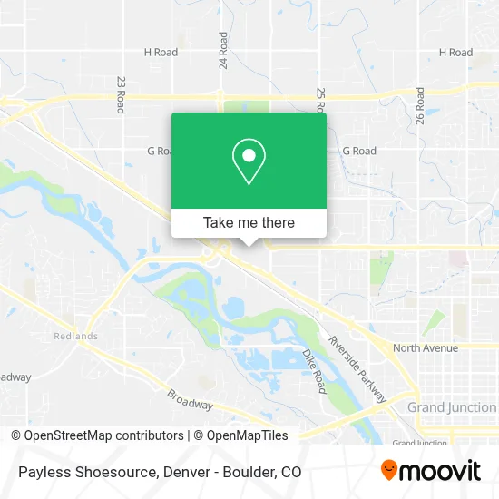 Payless Shoesource map