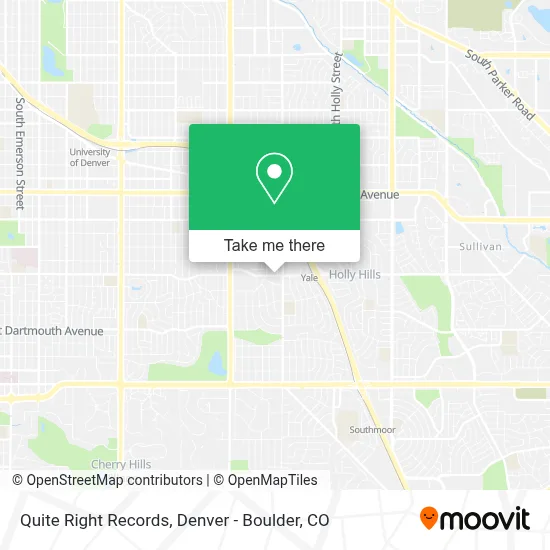 Quite Right Records map
