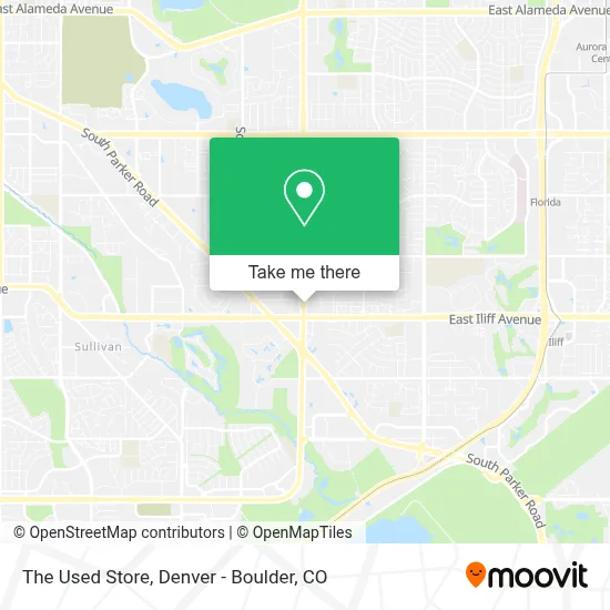 The Used Store map