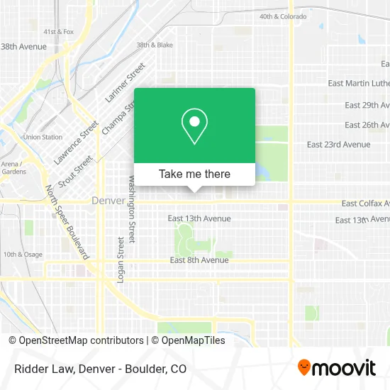 Ridder Law map