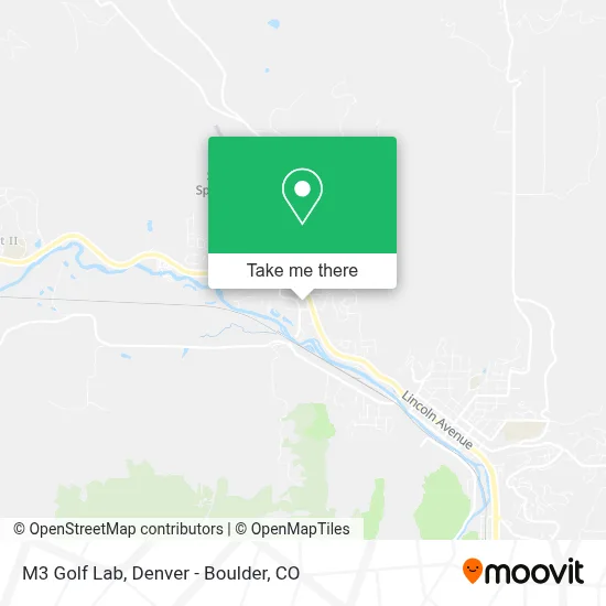 M3 Golf Lab map