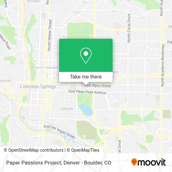 Paper Passions Project map