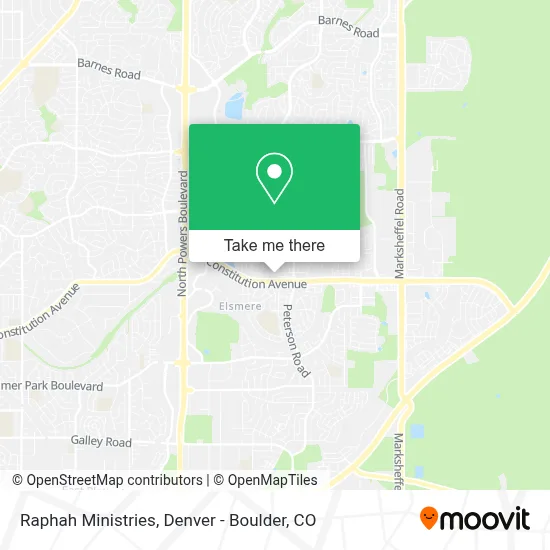 Raphah Ministries map