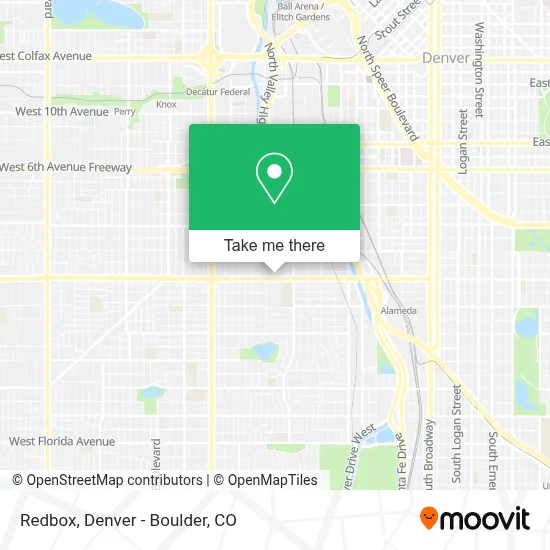 Redbox map
