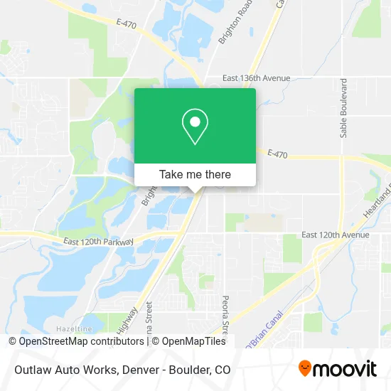 Outlaw Auto Works map