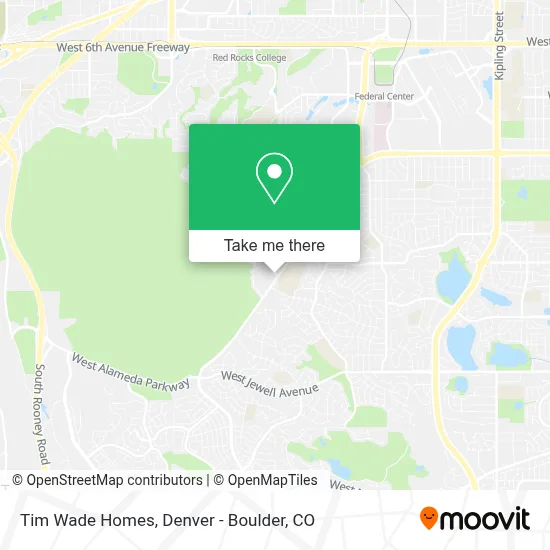 Tim Wade Homes map