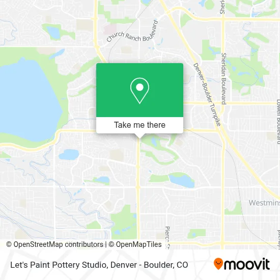 Let's Paint Pottery Studio map