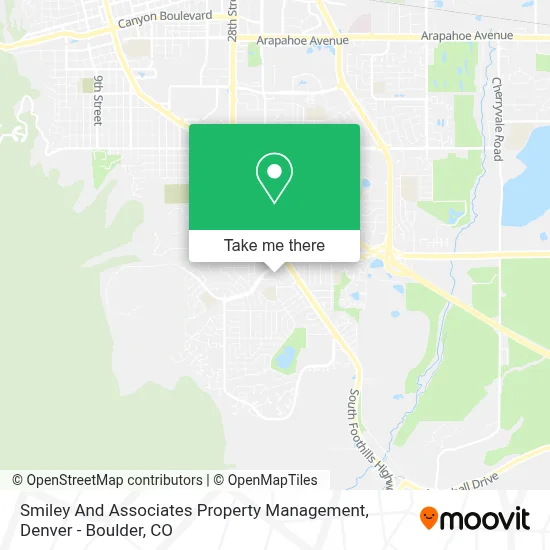 Smiley And Associates Property Management map