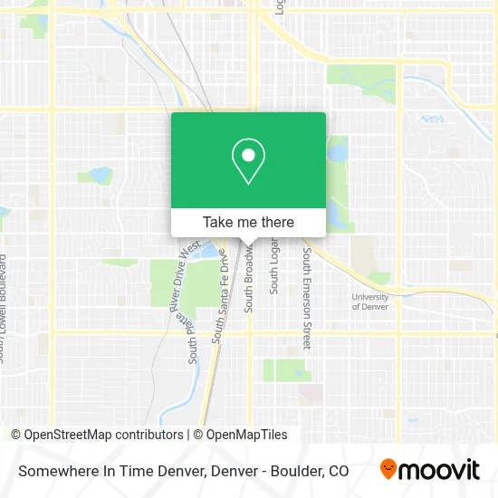 Somewhere In Time Denver map