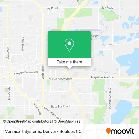 Versacart Systems map