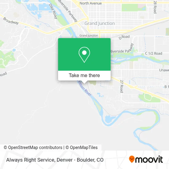 Always Right Service map