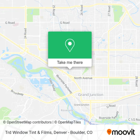 Trd Window Tint & Films map