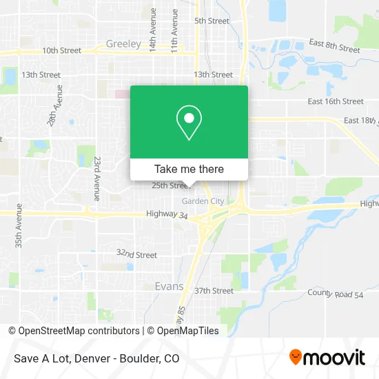 Save A Lot map