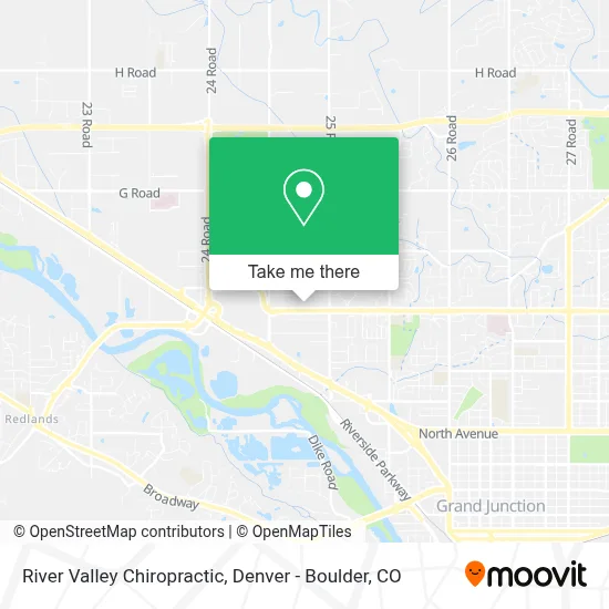 River Valley Chiropractic map