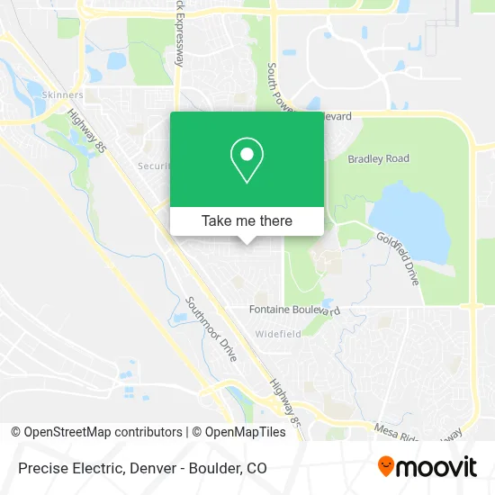 Precise Electric map