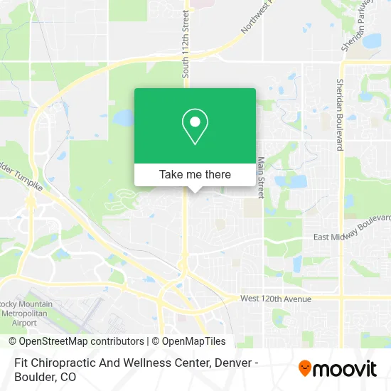 Fit Chiropractic And Wellness Center map