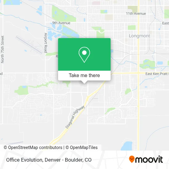 Office Evolution map