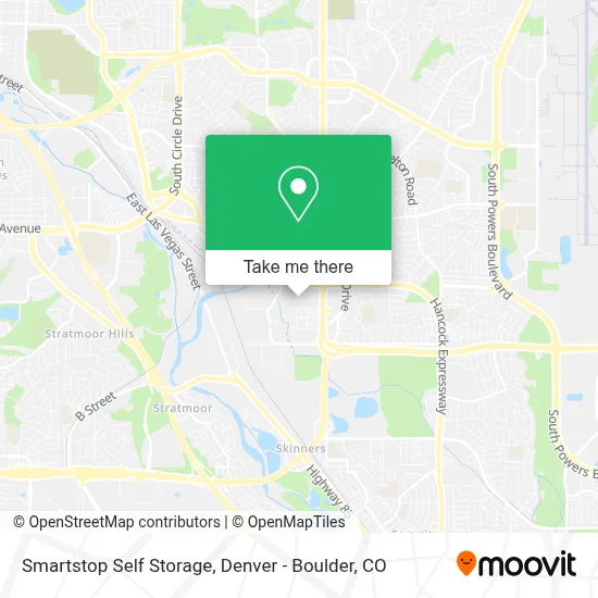 Smartstop Self Storage map