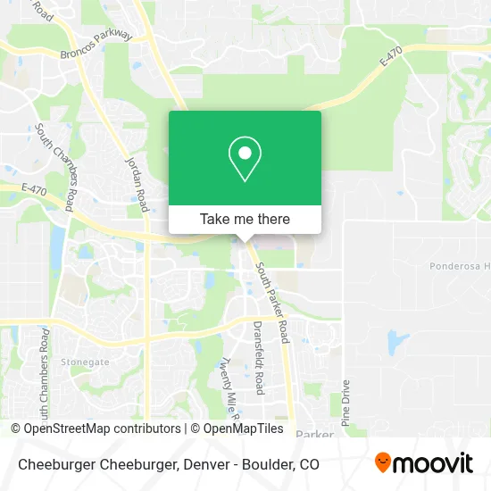 Cheeburger Cheeburger map