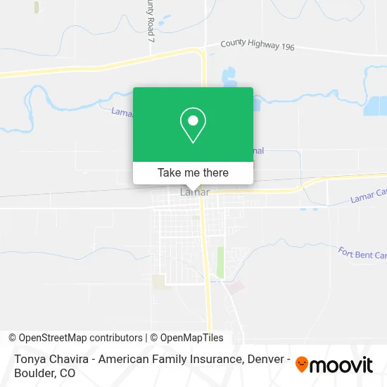 Tonya Chavira - American Family Insurance map