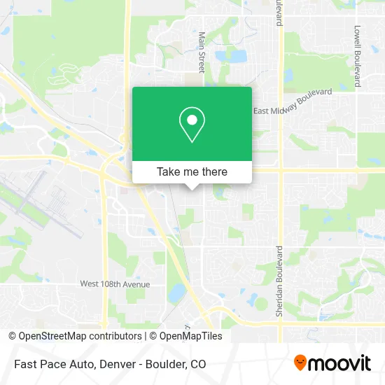 Fast Pace Auto map