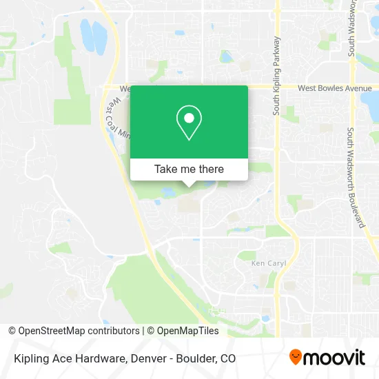 Kipling Ace Hardware map