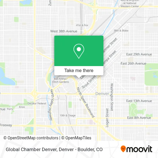 Global Chamber Denver map