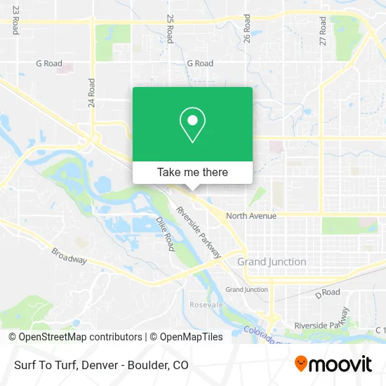 Surf To Turf map