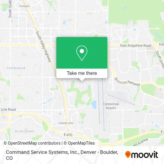Command Service Systems, Inc. map