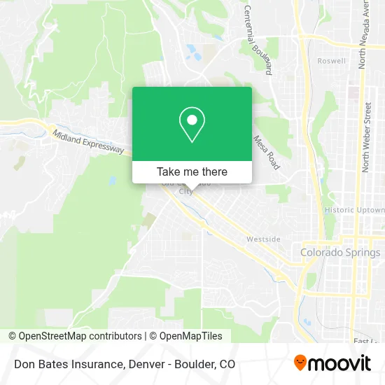 Don Bates Insurance map
