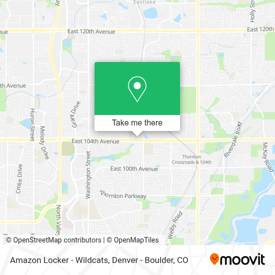 Amazon Locker - Wildcats map
