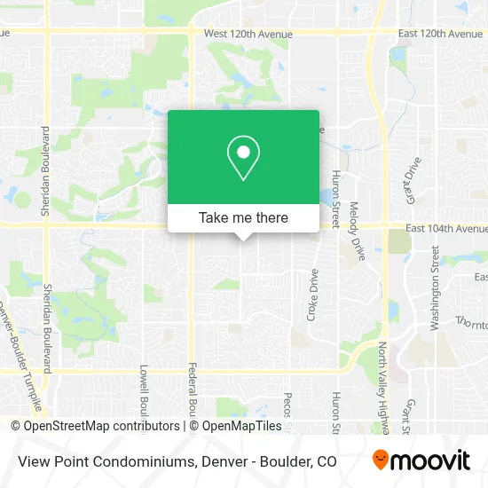 View Point Condominiums map