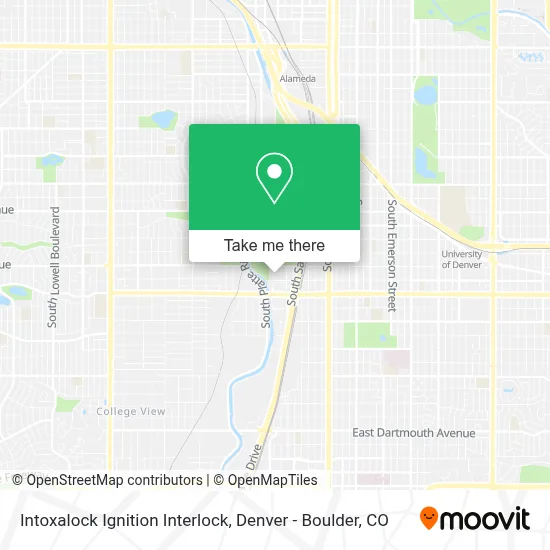 Intoxalock Ignition Interlock map