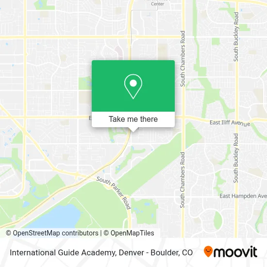International Guide Academy map