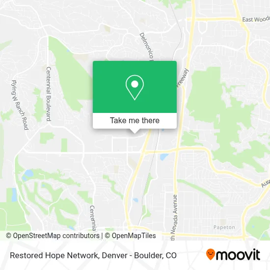 Restored Hope Network map