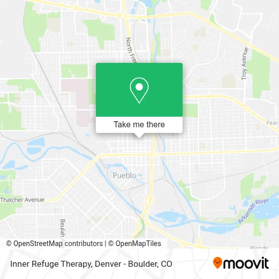 Inner Refuge Therapy map
