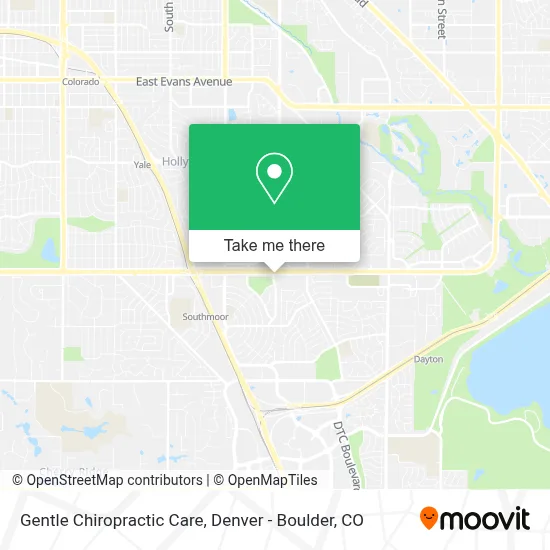 Gentle Chiropractic Care map