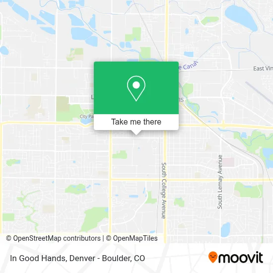 In Good Hands map