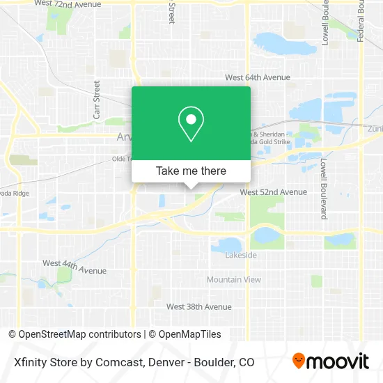 Xfinity Store by Comcast map