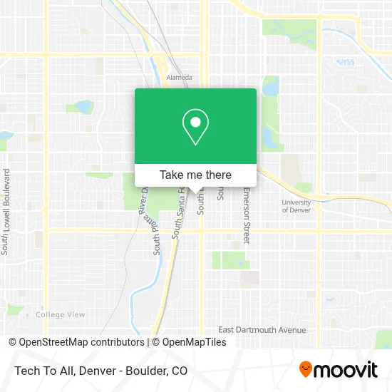 Tech To All map