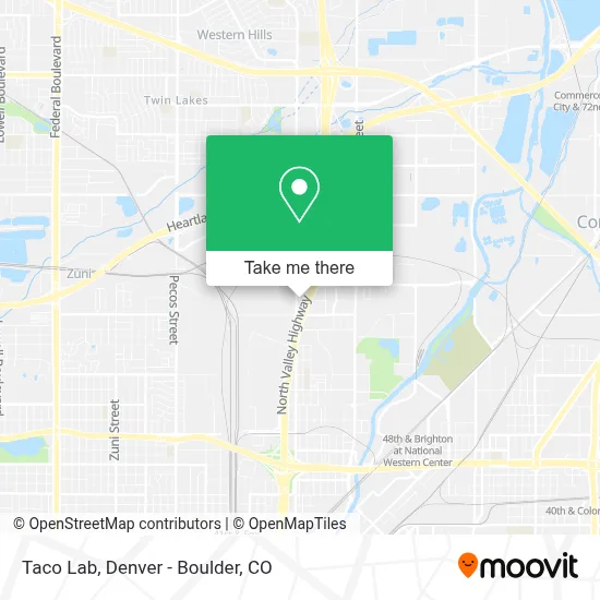 Taco Lab map