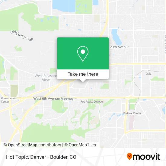 Hot Topic map
