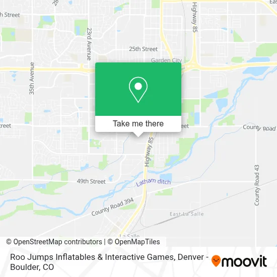 Roo Jumps Inflatables & Interactive Games map
