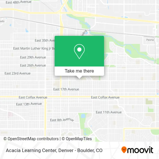 Acacia Learning Center map